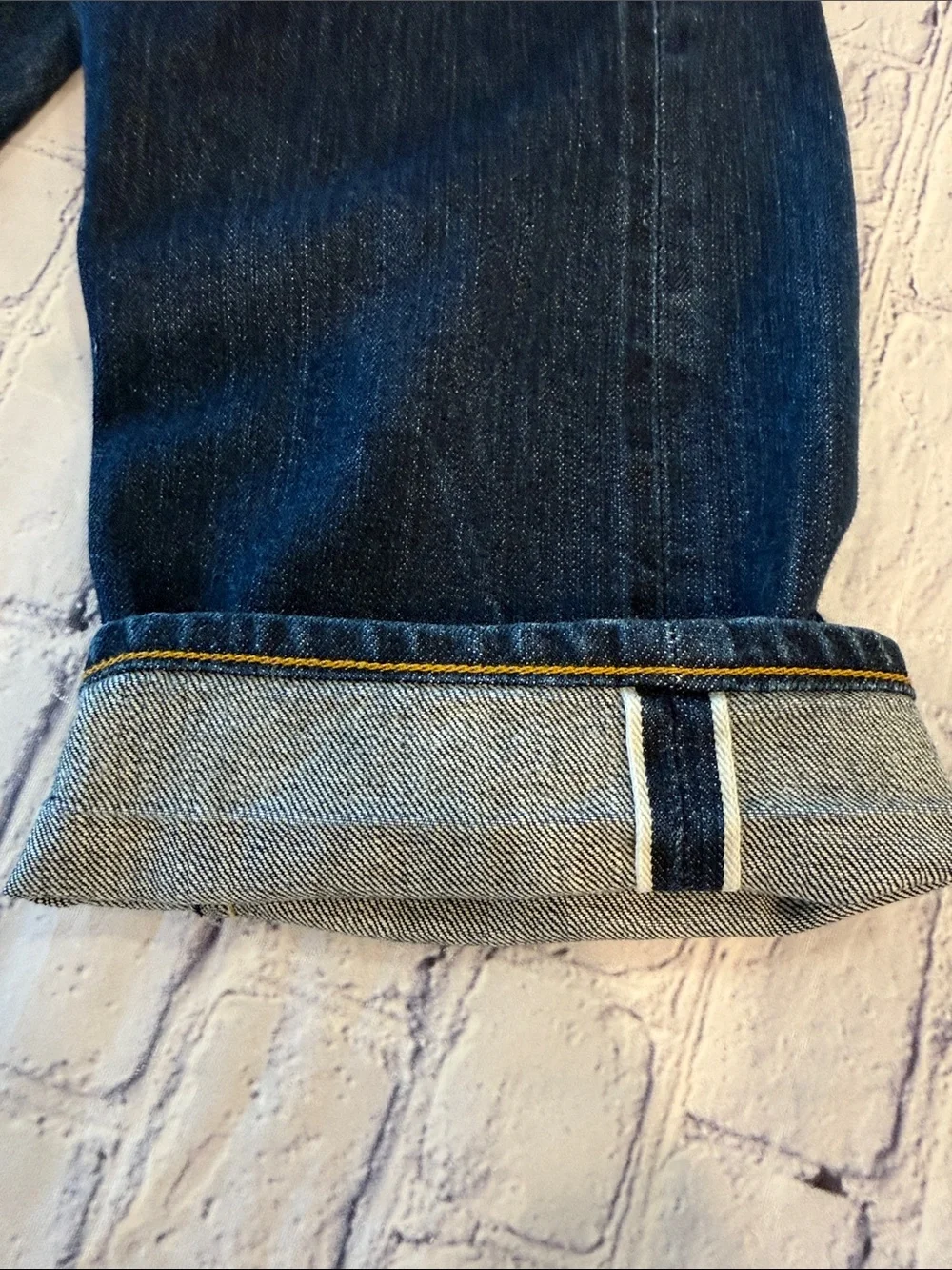 Men's Dark Blue Denim Jeans